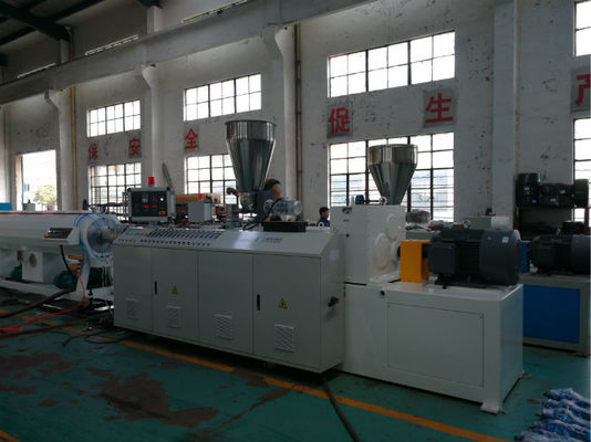 Plastic Profile Extrusion Line , PVC Window Ceiling Panel Decking Profile Production Line