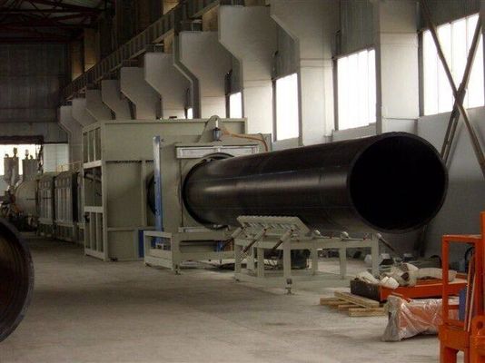 High Output Plastic PE PP Pipe Extrusion Line