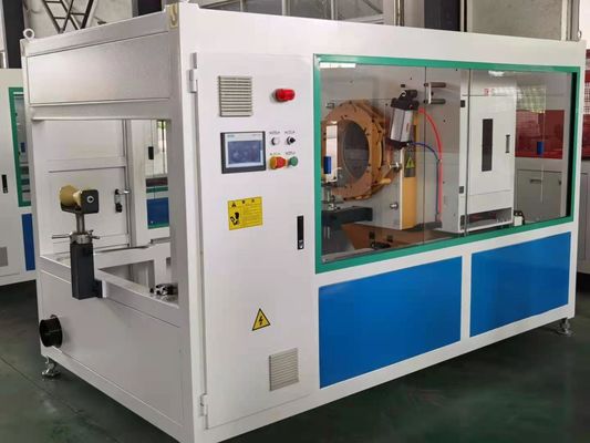 Customized Color PE Pipe Extrusion Line Plastic Pipe Manufacturing Machine For Big Diameter