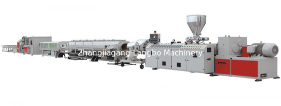 CPVC Pvc Pipe Extruder 75 - 250mm Plastic Pipe Production Line