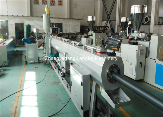 CPVC Pvc Pipe Extruder 75 - 250mm Plastic Pipe Production Line