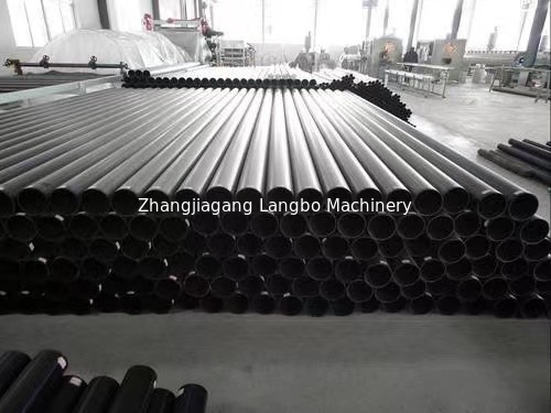 Plastic PVC PE Smooth Rigid  Flexible Soft Pipe Extruder Making Machine