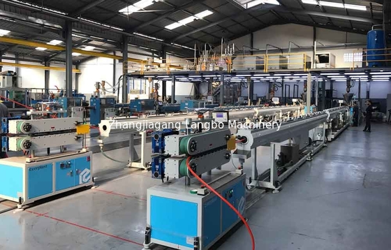 110mm PE Pipe Production Extrusion Line PLC Single Screw