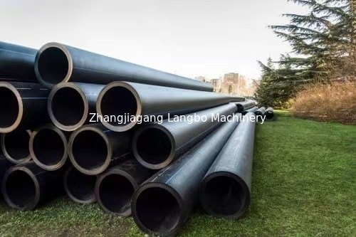 Customized Color HDPE Pipe Making Machine With Planetary Cutter