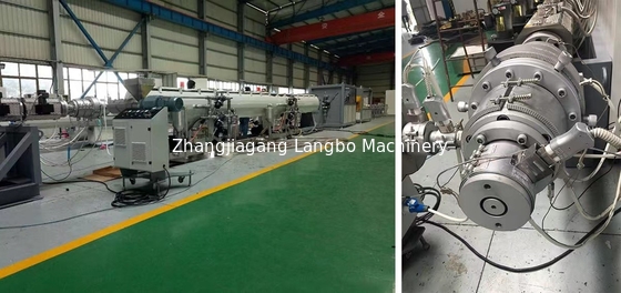 PE Pipe Single Screw Plastic Extruder Machine Machinery Production Line