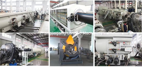 Customised Hdpe Cable Casing Pipe Dn50mm Single Screw
