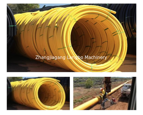 Small Diameter Plastic HDPE PE Pipe Tube Making Machine With Single Screw Design