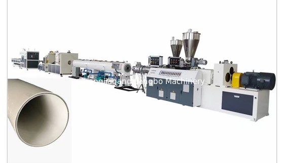 Plastic PPR PE Pipe Making Line 3 Layer PLC Remote Control