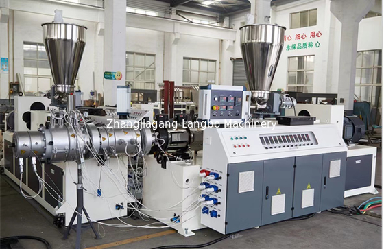 Pe Co Extrusion Ppr Pipe Production Line 350kgs / H Multi Layer Tube