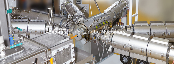 Multilayer Ppr Pipe​ Extrusion Line 16mm - 63mm 180kg / H Siemens PLC