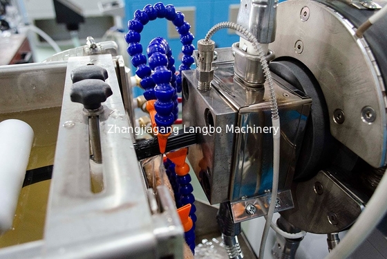 Garden Outdoor WPC Profile Extrusion Line Solid Decking Board