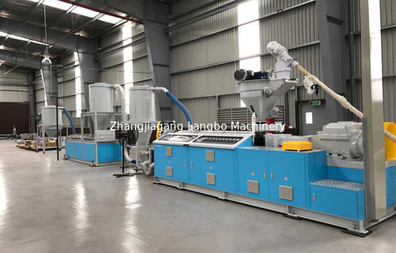 High Output Wood Plastic WPC Decking Profile Co Extrusion Machine