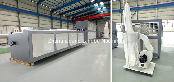 Decorative WPC Profile Extrusion Line Outdoor Garden Decking Board