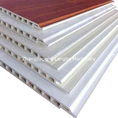Automatic Conical Twin Screw Extruder Plastic WPC PVC Ceiling Panel Plywood Board/Window Profile/Door Frame Making Extrusion Machine/Production Line
