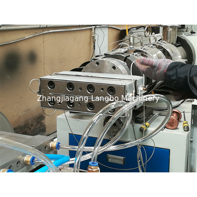 Siemens Motor Power Fully Automatic PVC Plastic Profile Extrusion Production Line For Top-notch Production