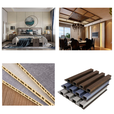 Efficient PVC WPC PE Panel Ceiling Profile Decking Production Extrusion Extruding Line