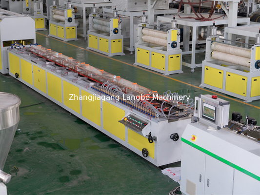 Siemens Motor Power Fully Automatic PVC Plastic Profile Extrusion Production Line For Top-notch Production