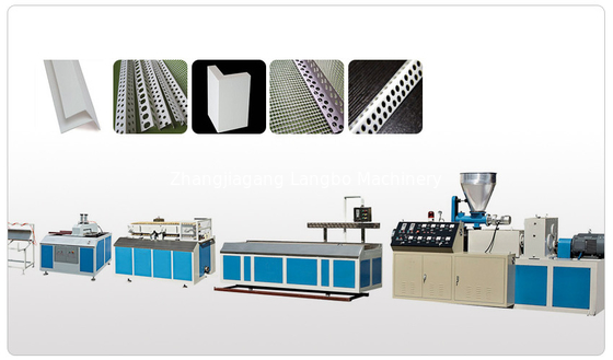 Co Extrusion Customized 500kg/H Window Profile Extrusion Line