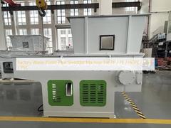 Factory Waste Plastic Pipe Shredder Machine For PP / PE / HDPE / LDPE / PVC