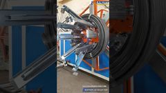 Automatic PE Pipe Coiler Machine for Efficient Winding                #Coiler #coilingmachine