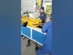 16-63mm HDPE Corrugated Pipe Extrusion Machine #corrugatedpipe #plasticextrusion #hdpepipe