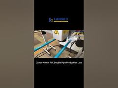 High-Speed PVC Double Pipe Extrusion Line Machine