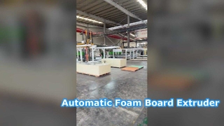 Foam Board Single Screw Extruder Machine