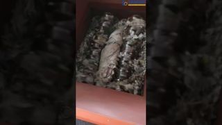 High-Capacity Industrial Shredder Machine for Plastic Wood Paper and Metal Can Recycling