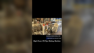 PE Pipe Making Machine in Stable Production